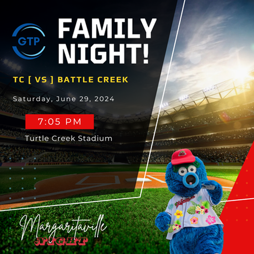 GTP Family Night at Turtle Creek Stadium